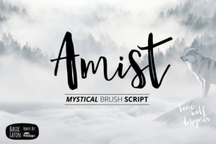 Amist: A Stylish Handwritten Font for Editorial Design and Digital Publishing