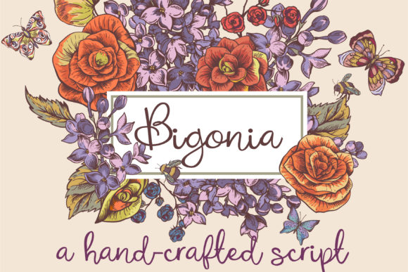 Bigonia: A Handwritten Font That Elevates Small Business Branding