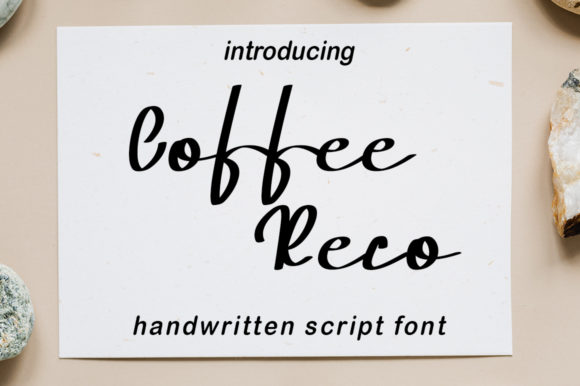 Coffee Reco Font: Elevating Small Business Branding