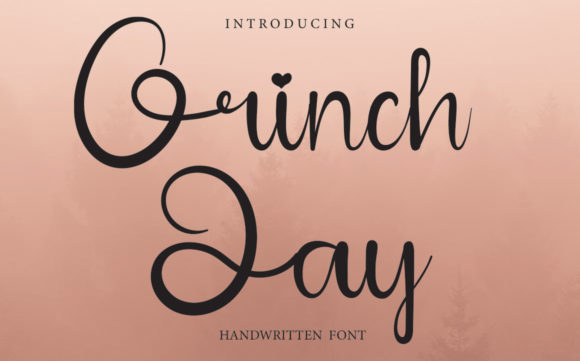 Grinch Day Font: Elevating Web Design with Modern Handwritten Elegance