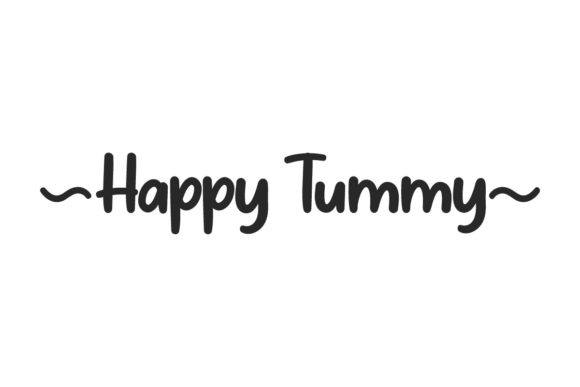 Happy Tummy Font Review for Handmade Products