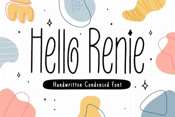Hello Renie: A Sweet Script Handwritten Font for Crafters and Makers