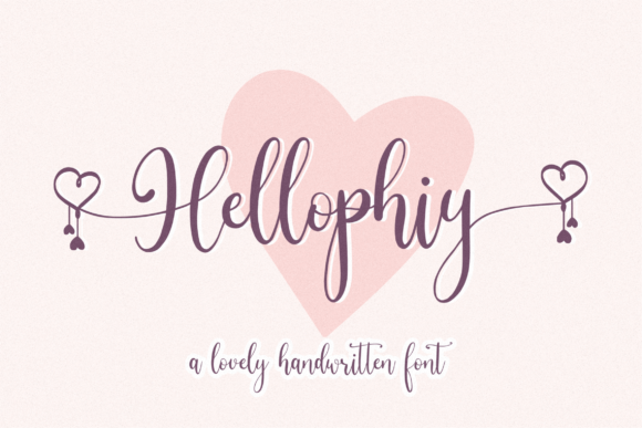 Hellophiy: A Chic Handwritten Font for Modern Brand Campaigns