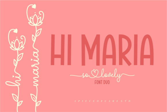 Hi Maria: A Stylish Script Handwritten Font for Modern Branding Projects