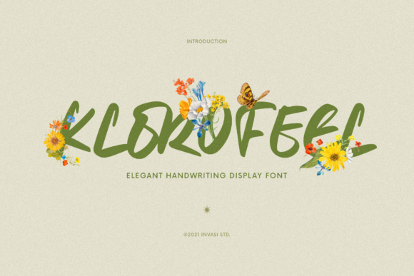 Klorofeel Font Review for Elegant Campaign Design