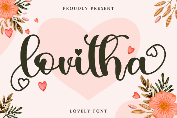 Lovitha Font: Modern Handwritten Style for Business Branding