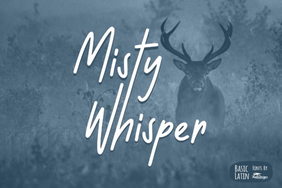 Misty Whisper: A Playful Script Font for Elegant Editorial Design
