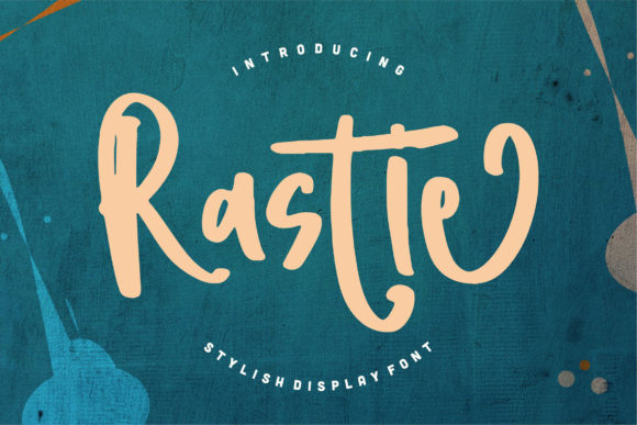 Rastie Font: A Relaxed Handwritten Style for Creative Projects