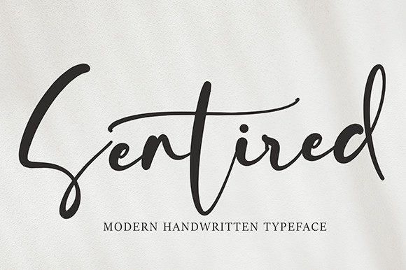 Sentired Font: Elevating Small Business Branding