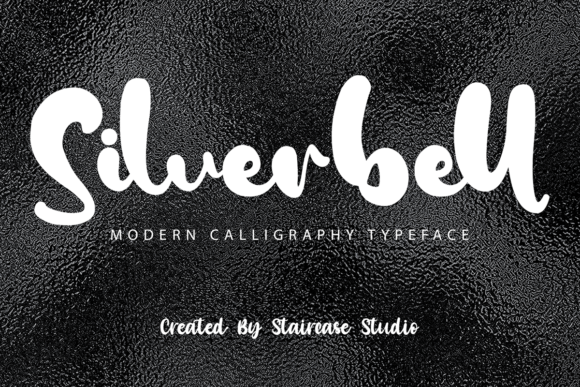 Silverbell Font: Modern Calligraphy for Crafters