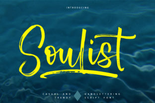 Soulist: A Playful Handwritten Font for Editorial Charm