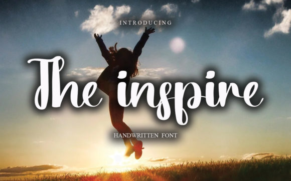 The Inspire: A Modern Handwritten Font for Real-World Branding Projects